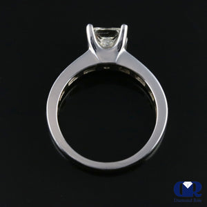 1.66 Carat Princess Cut Diamond Engagement Ring In Platinum - Diamond Rise Jewelry
