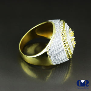 Men's Diamond Pinky Ring In 14K Gold - Diamond Rise Jewelry