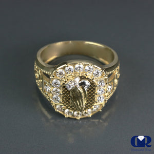 Men's 14K Gold Diamond Ring - Diamond Rise Jewelry