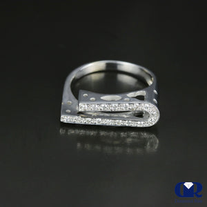 Women's Diamond Wedding Band Anniversary Ring In 14K Gold - Diamond Rise Jewelry